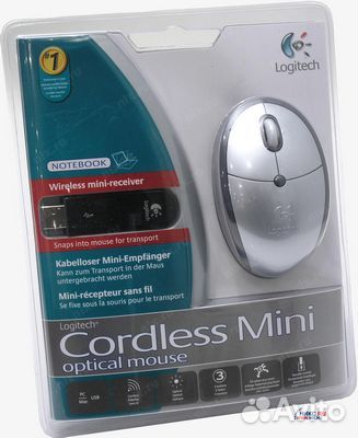 Мышь Logitech 931396 USB проводная оптическая сере