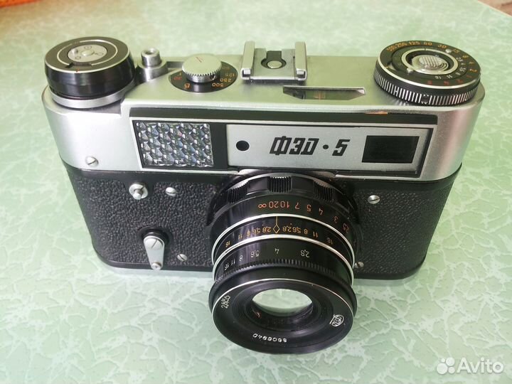 Фотоаппарат времен СССР фэд-5