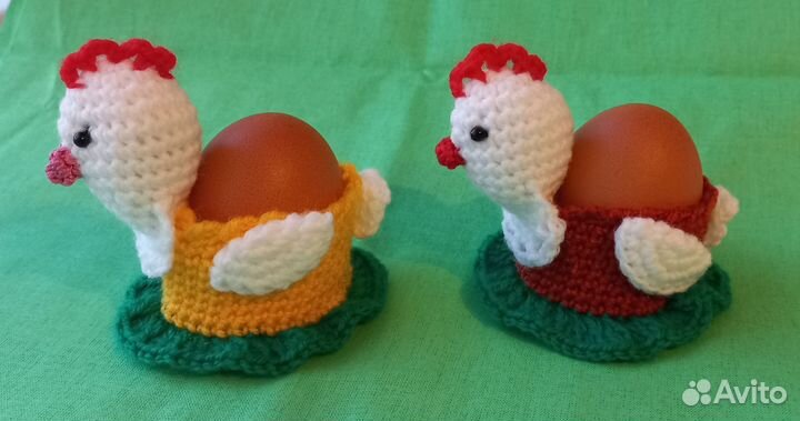 Пасхальный декор- курочка с яичком