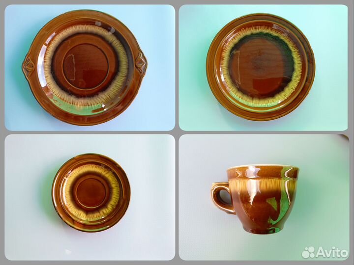 Новый сервиз чайный кофейный 6 персон зик СССР