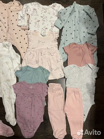 Пакет вещей для девочки 62 68