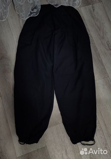 Штаны карго широкие