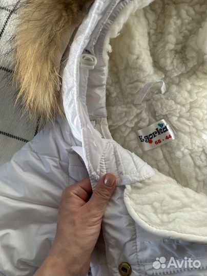 Конверт на выписку зимний 56