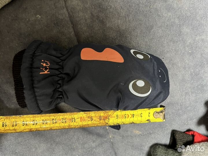 Варежки зимние, демисезонная шапка