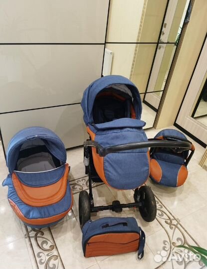 Коляска 3 в 1 Rox baby
