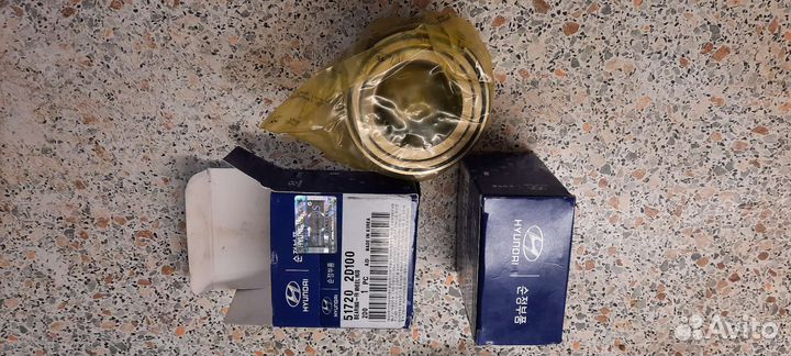 Подшипник ступицы передний elantra XD