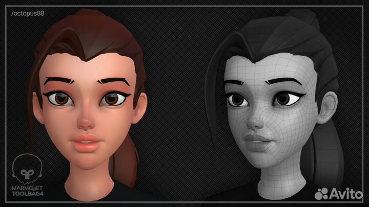 Полноценное обучение 3D графике, ZBrush/Blender