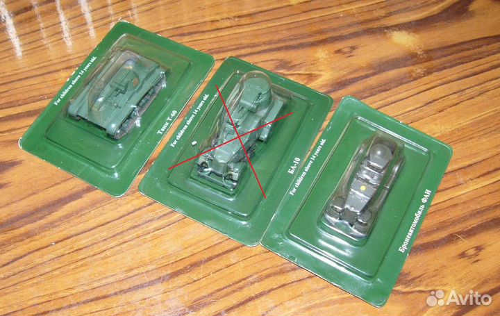 Модели серии Русские танки