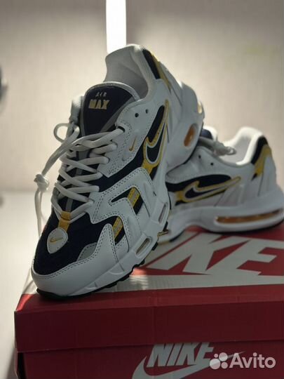 Кроссовки nike air max 96 ii goldenrod white