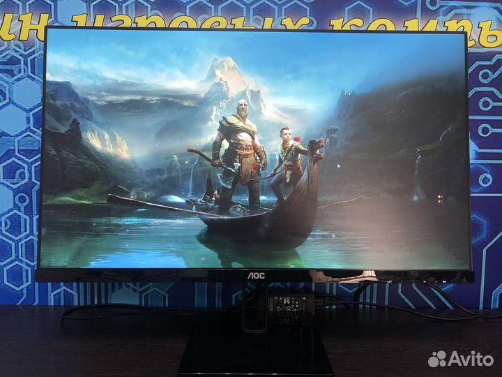Игровой монитор AOC 27 диагональ ips 75гц