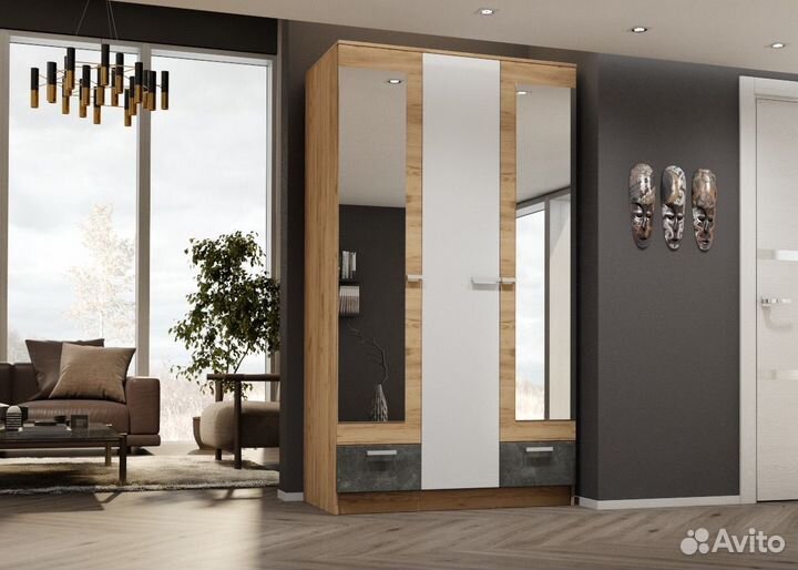 Шкаф Адель 1.2 м вотан