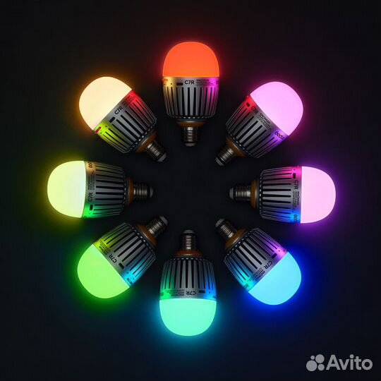 Комплект светодиодных ламп Godox Knowled C7R-K8 с