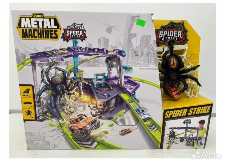 Гоночный трек Metal Machines Spider Strike 6725