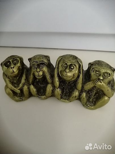 Фэн шуй. 4 мудрости обезьян. Цельное