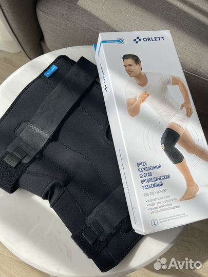 Ортез на коленный сустав Orlett RKN-203- черный