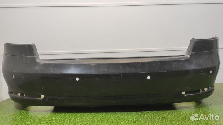 Бампер задний зад. Skoda Octavia A5