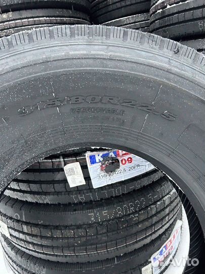 Шина 315/80R22.5 рулевая