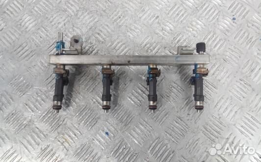 Топливная рампа бензиновая opel astra H (7DN11TJ01