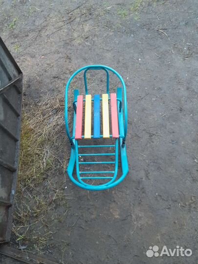 Детские зимние санки