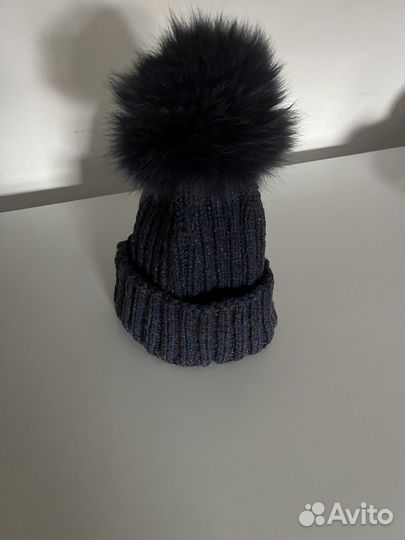 Шапка берет шарф