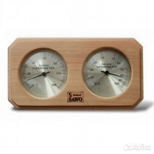Термогигрометр для бани и сауны Sawo