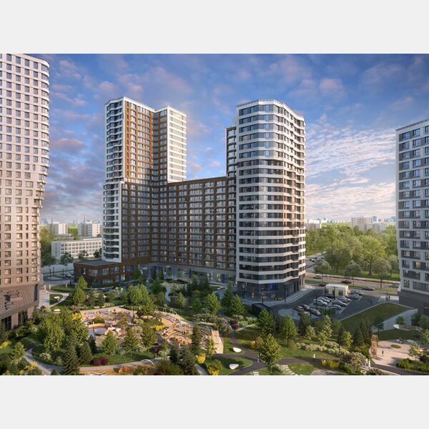 2-к. квартира, 53,2 м², 17/25 эт.