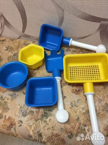 Наборы пласстмасовых детских игрушек про-во СССР