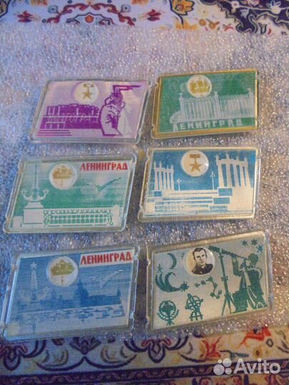 Зеркальн Беловеж пуща Значки-переливайки СССР