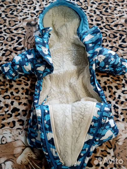 Детский зимний комбинезон