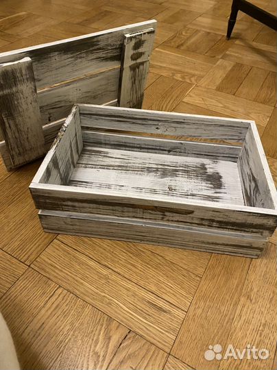 Коробка подарочная деревянная