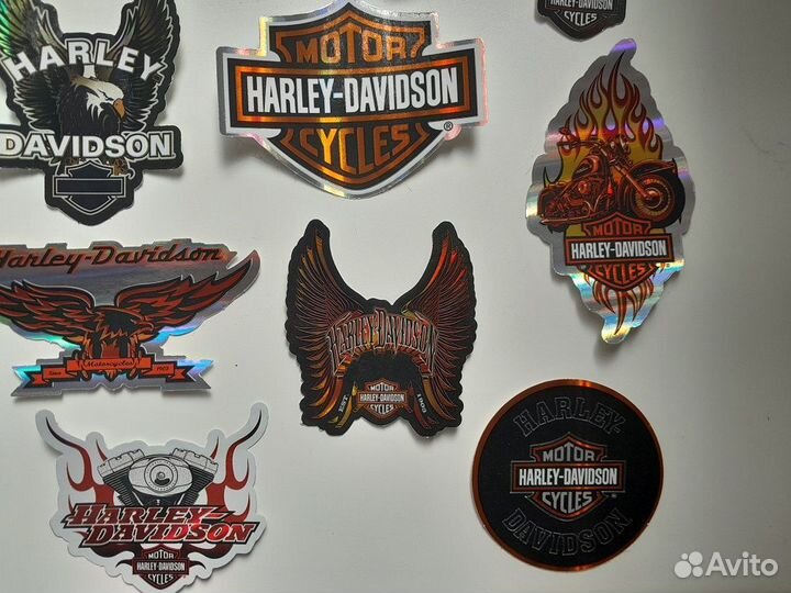 Наклейки стикеры Harley Davidson, оригинал