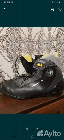 Лыжные ботинки salomon