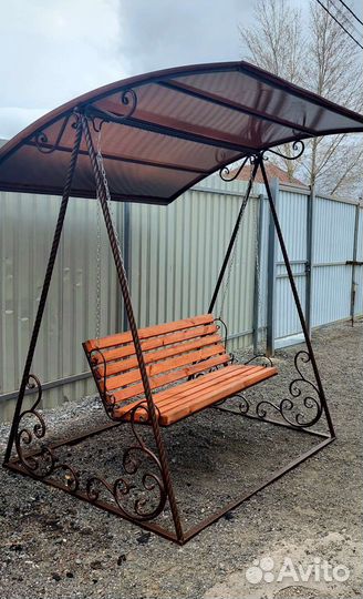 Садовые качели кованые.Доставка бесплатно