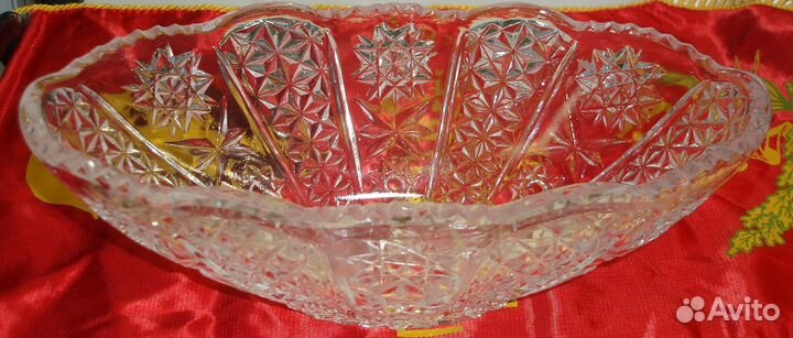 Ваза хрустальная СССР