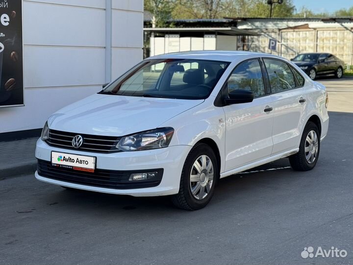 Volkswagen Polo 1.6 AT, 2019, 150 086 км