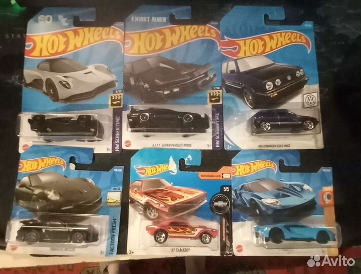 Hot wheels машинки