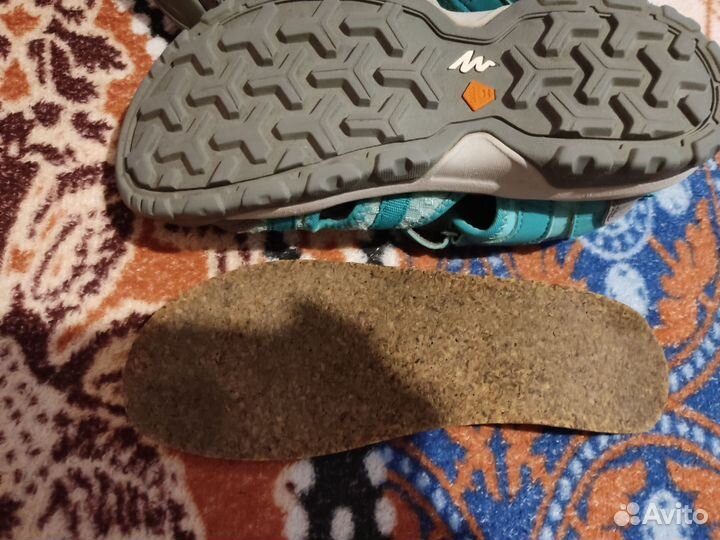 Кроссовки сандалии Quechua cross contact 22 см