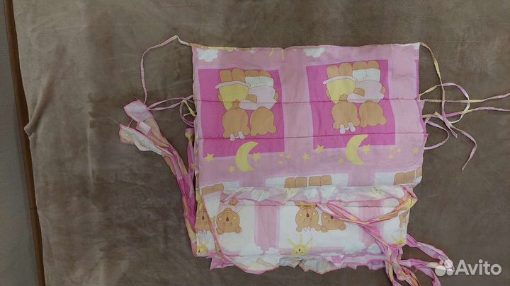 Балдахин, бортик, простыня