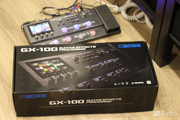 Гитарный процессор Boss gx 100 bluetooth
