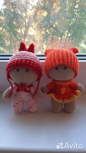 Вязаный пупсик Йо-Йо