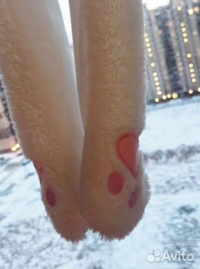 Шапка с подвижными ушками