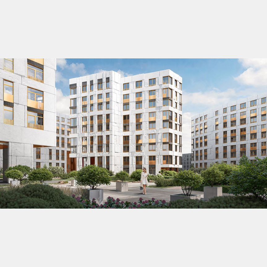 2-к. квартира, 88,4 м², 8/9 эт.