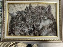 Картина "Волки"