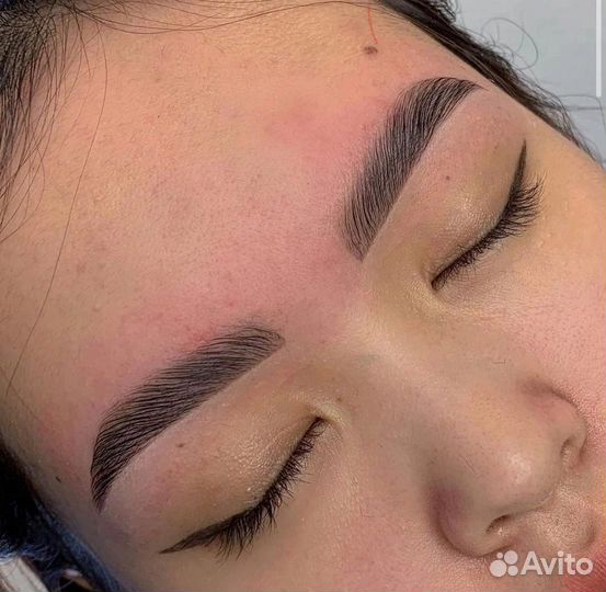 Брови перманент ламинирование окрашивание