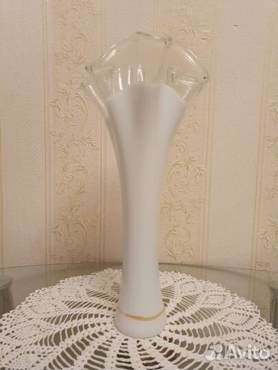 Ваза цветное стекло