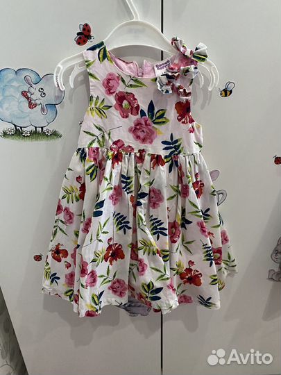 Платье для девочки 86