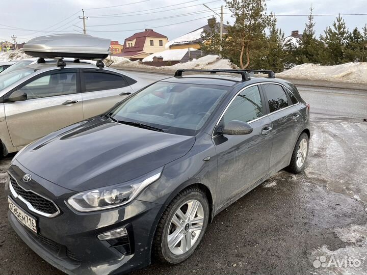 Багажник на крышу kia ceed turtle