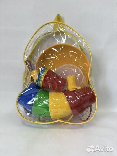 Набор пластиковой посуды