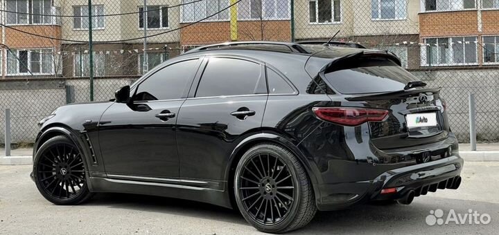 Накладки бампера обвеса Nismo Infiniti fx/qx70