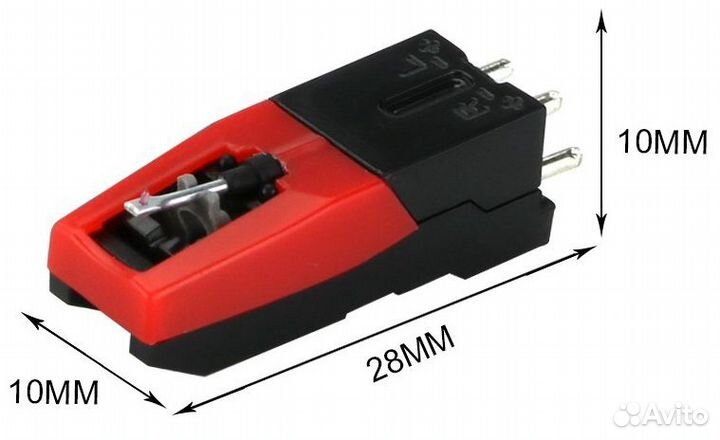 Пьезоголовка (картридж) для проигрывателей винила